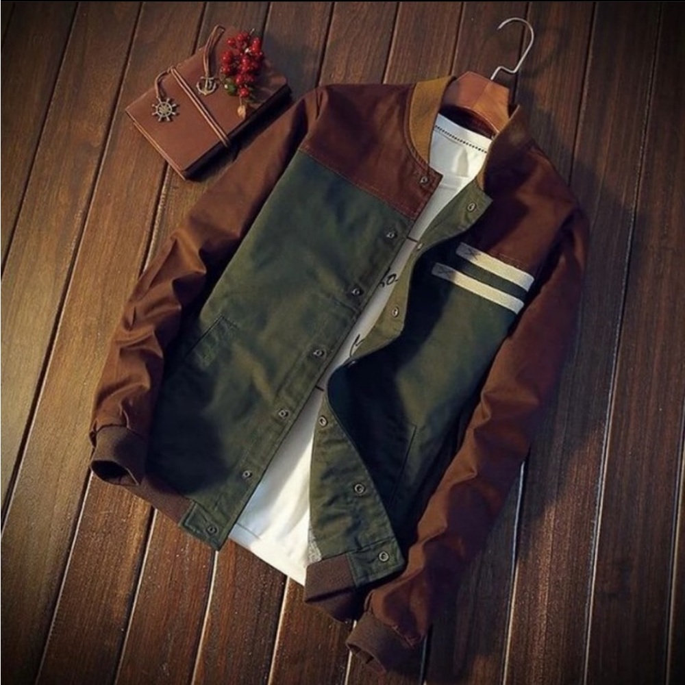 Retro-Style Bomber Jacket